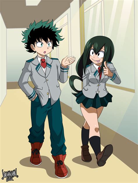 izuku x tsuyu|More.